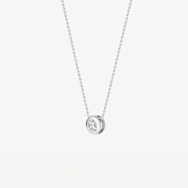 Blush Ketting 14kt Witgoud 3052WZI - Image 2
