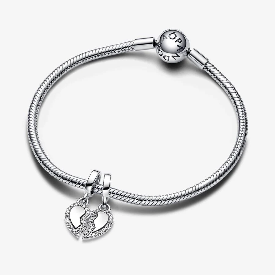 Pandora Bedel Deelbaar Hart 792743C01 - Image 3
