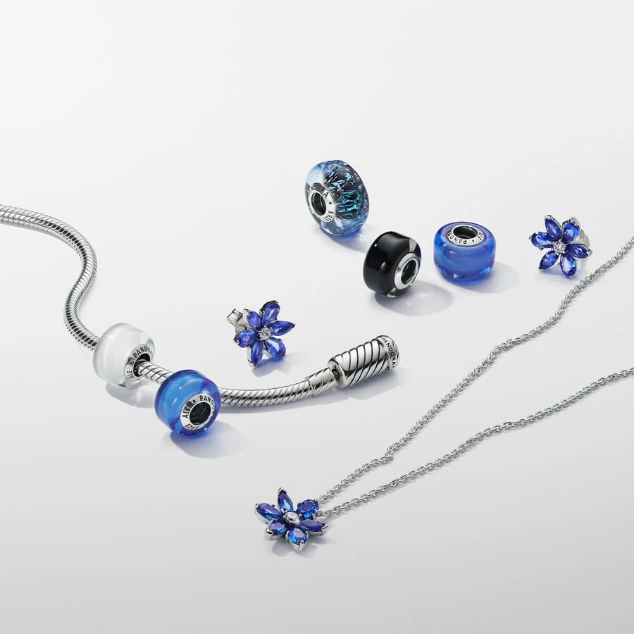 Pandora Bedel Wit Muranoglas 793118c00 - Image 7